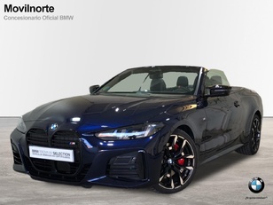 Fotos de BMW Serie 4 M440i Cabrio color Azul. Año 2024. 275KW(374CV). Gasolina. En concesionario Movilnorte El Plantio de Madrid