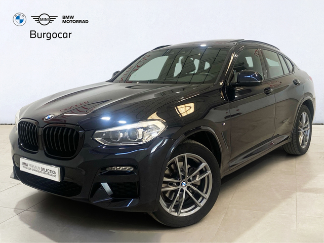 BMW X4 xDrive20d color Negro. Año 2020. 140KW(190CV). Diésel. En concesionario Burgocar (Bmw y Mini) de Burgos