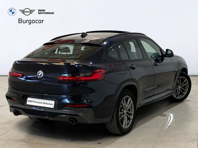 BMW X4 xDrive20d color Negro. Año 2020. 140KW(190CV). Diésel. En concesionario Burgocar (Bmw y Mini) de Burgos