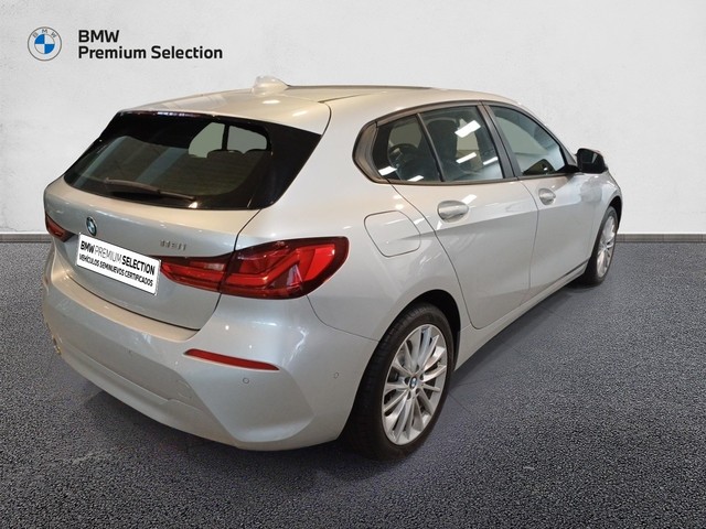 BMW Serie 1 118i color Gris Plata. Año 2020. 103KW(140CV). Gasolina. En concesionario Marmotor de Las Palmas