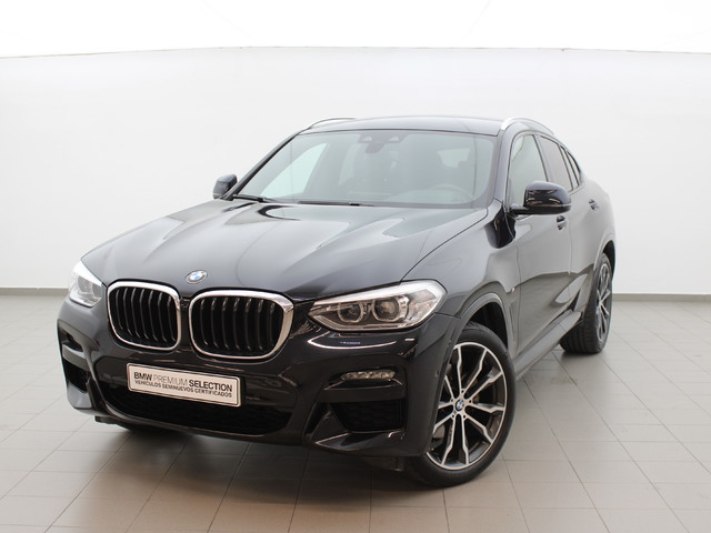 BMW X4 xDrive20d color Negro. Año 2020. 140KW(190CV). Diésel. En concesionario Augusta Aragon S.A. de Zaragoza