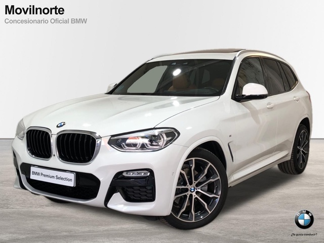 BMW X3 xDrive20i color Blanco. Año 2020. 135KW(184CV). Gasolina. En concesionario Movilnorte El Plantio de Madrid