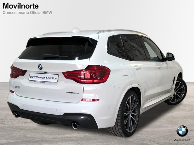 BMW X3 xDrive20i color Blanco. Año 2020. 135KW(184CV). Gasolina. En concesionario Movilnorte El Plantio de Madrid