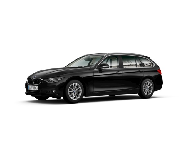 BMW Serie 3 318d Touring color Negro. Año 2018. 110KW(150CV). Diésel. En concesionario Ceres Motor S.L. de Cáceres