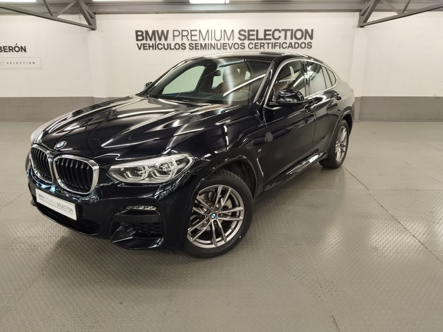 BMW X4 xDrive20d color Negro. Año 2020. 140KW(190CV). Diésel. En concesionario Autoberón de La Rioja