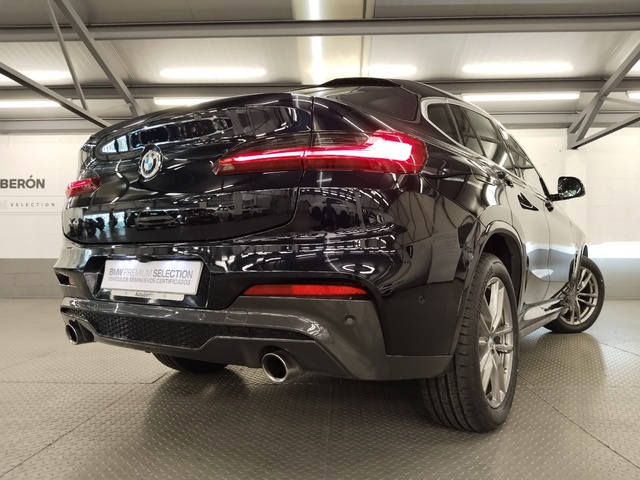 BMW X4 xDrive20d color Negro. Año 2020. 140KW(190CV). Diésel. En concesionario Autoberón de La Rioja