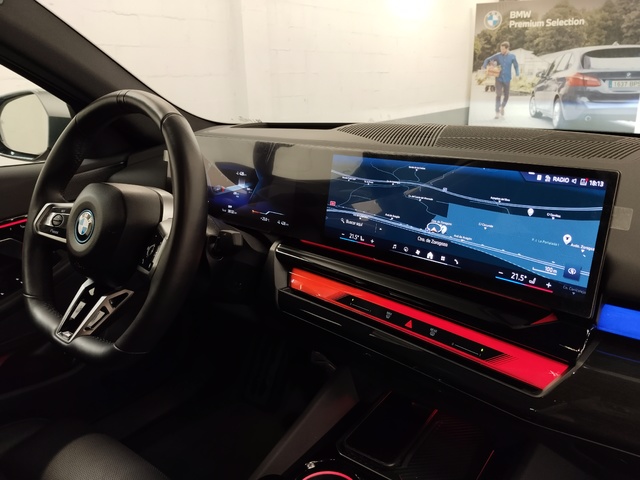 BMW i5 eDrive40 color Gris. Año 2023. 250KW(340CV). Eléctrico. En concesionario Autoberón de La Rioja