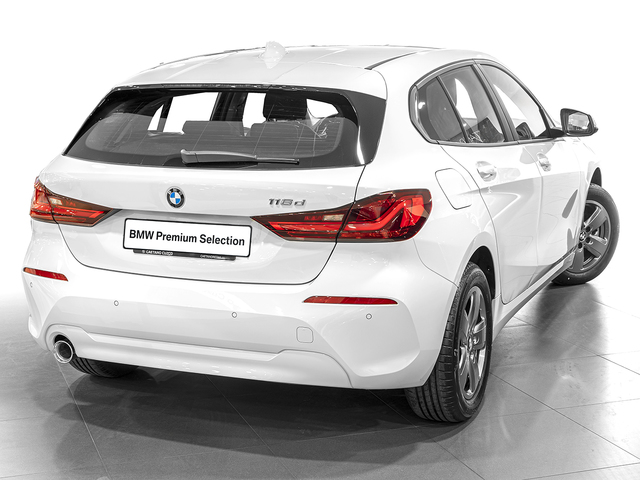 BMW Serie 1 116d color Blanco. Año 2020. 85KW(116CV). Diésel. En concesionario Caetano Cuzco, Salvatierra de Madrid