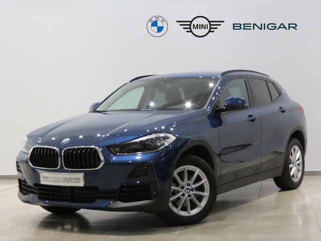 BMW X2 sDrive18d color Azul. Año 2023. 110KW(150CV). Diésel. En concesionario FINESTRAT Automoviles Fersan, S.A. de Alicante