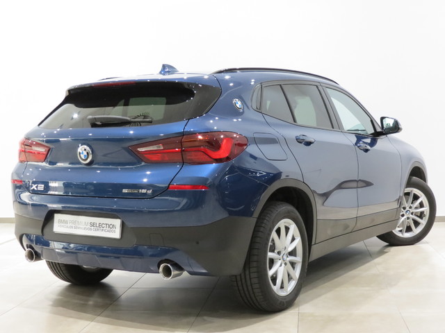 BMW X2 sDrive18d color Azul. Año 2023. 110KW(150CV). Diésel. En concesionario FINESTRAT Automoviles Fersan, S.A. de Alicante