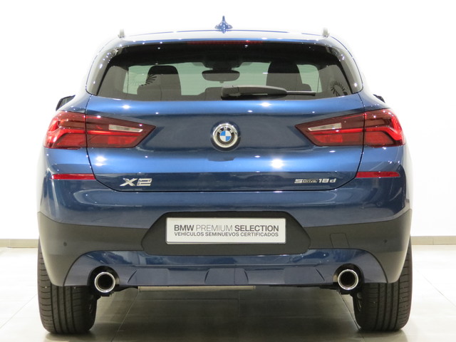 BMW X2 sDrive18d color Azul. Año 2023. 110KW(150CV). Diésel. En concesionario FINESTRAT Automoviles Fersan, S.A. de Alicante