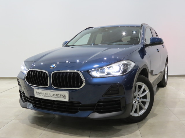 BMW X2 sDrive18d color Azul. Año 2023. 110KW(150CV). Diésel. En concesionario FINESTRAT Automoviles Fersan, S.A. de Alicante