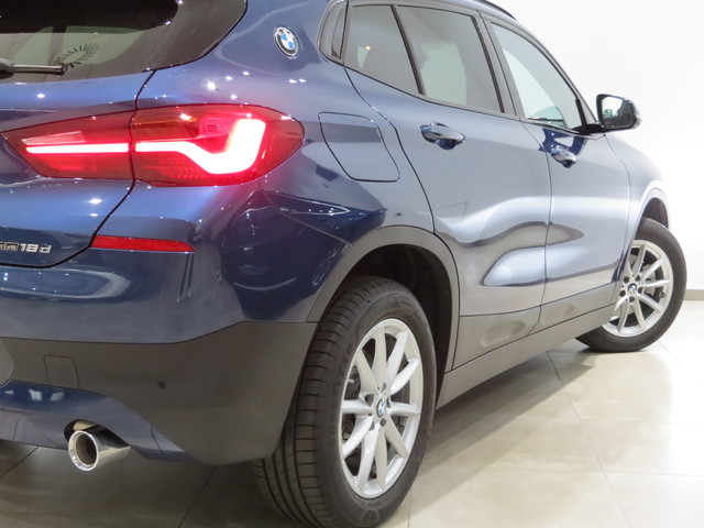 BMW X2 sDrive18d color Azul. Año 2023. 110KW(150CV). Diésel. En concesionario FINESTRAT Automoviles Fersan, S.A. de Alicante