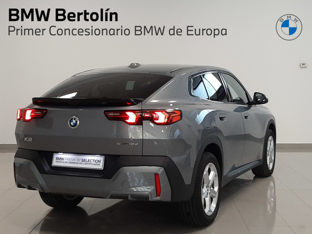 BMW X2 sDrive18d color Gris. Año 2024. 110KW(150CV). Diésel. En concesionario Automoviles Bertolin S.L. de Valencia