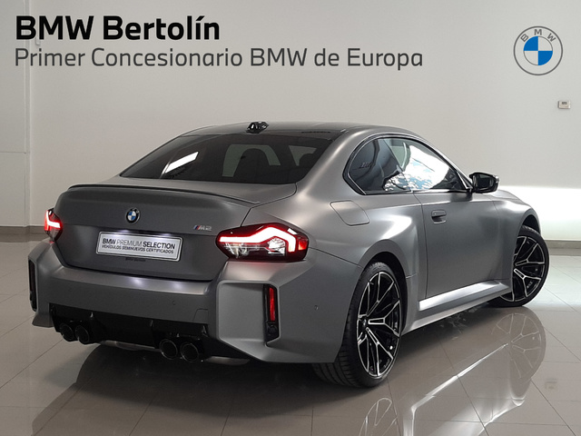 BMW M M2 Coupe color Gris. Año 2024. 338KW(460CV). Gasolina. En concesionario Automoviles Bertolin S.L. de Valencia