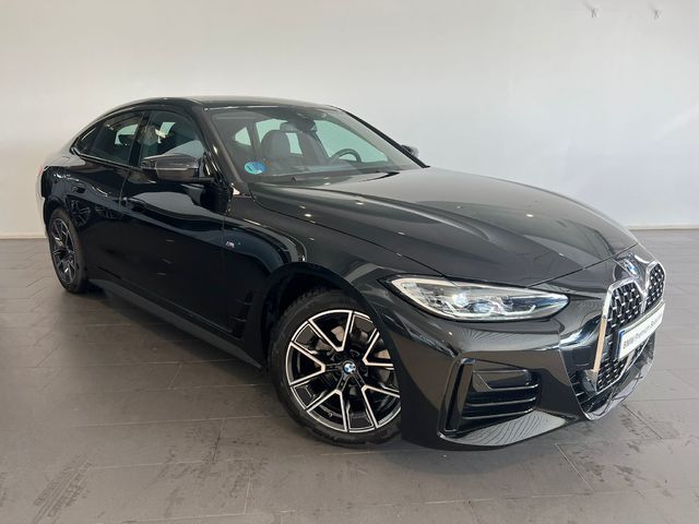 BMW Serie 4 420d Gran Coupe color Negro. Año 2023. 140KW(190CV). Diésel. En concesionario Adler Motor S.L. TOLEDO de Toledo