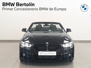 Fotos de BMW Serie 4 420d Cabrio color Negro. Año 2020. 140KW(190CV). Diésel. En concesionario Automoviles Bertolin S.L. de Valencia