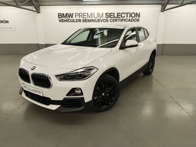 BMW X2 sDrive18i color Blanco. Año 2020. 103KW(140CV). Gasolina. En concesionario Autoberón de La Rioja