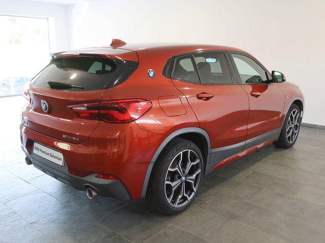 BMW X2 sDrive18d color Naranja. Año 2020. 110KW(150CV). Diésel. En concesionario Autogal de Ourense