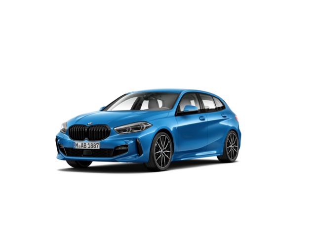 BMW Serie 1 118i color Azul. Año 2023. 103KW(140CV). Gasolina. En concesionario Automotor Premium Velázquez - Málaga de Málaga