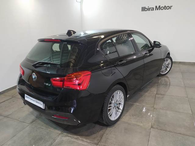 BMW Serie 1 118i color Negro. Año 2019. 100KW(136CV). Gasolina. En concesionario Ilbira Motor | Granada de Granada