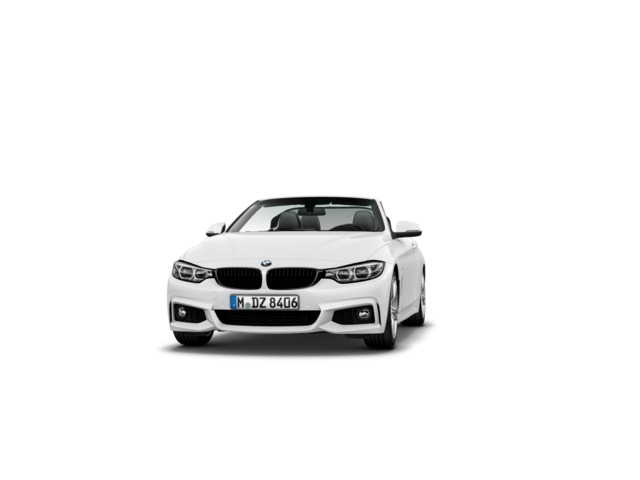 BMW Serie 4 420d Cabrio color Blanco. Año 2020. 140KW(190CV). Diésel. En concesionario BYmyCAR Madrid - Alcalá de Madrid