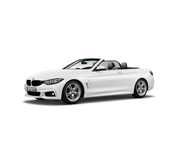 BMW Serie 4 420d Cabrio color Blanco. Año 2020. 140KW(190CV). Diésel. En concesionario BYmyCAR Madrid - Alcalá de Madrid