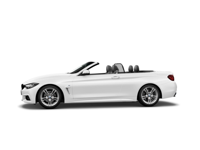 BMW Serie 4 420d Cabrio color Blanco. Año 2020. 140KW(190CV). Diésel. En concesionario BYmyCAR Madrid - Alcalá de Madrid