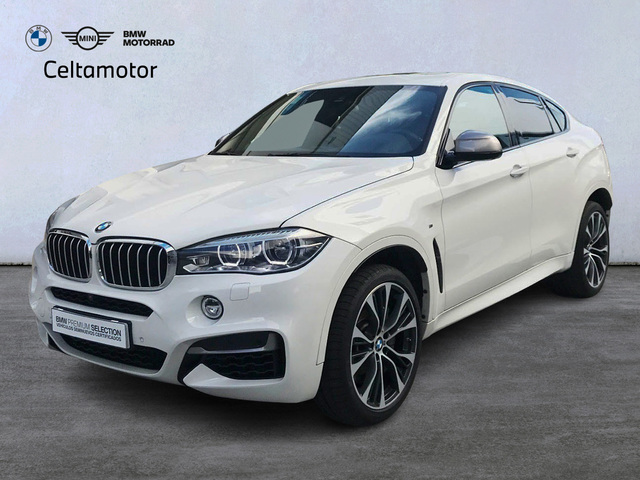 BMW X6 xDrive M50d color Blanco. Año 2018. 280KW(381CV). Diésel. En concesionario Celtamotor Vigo  de Pontevedra