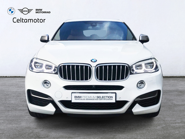 BMW X6 xDrive M50d color Blanco. Año 2018. 280KW(381CV). Diésel. En concesionario Celtamotor Vigo  de Pontevedra