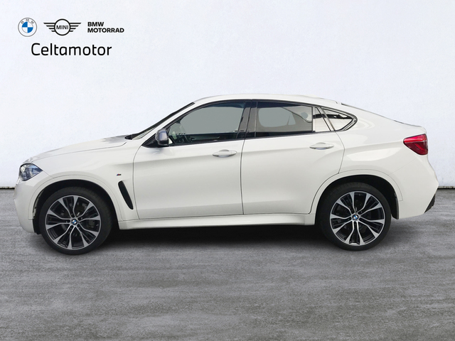 BMW X6 xDrive M50d color Blanco. Año 2018. 280KW(381CV). Diésel. En concesionario Celtamotor Vigo  de Pontevedra