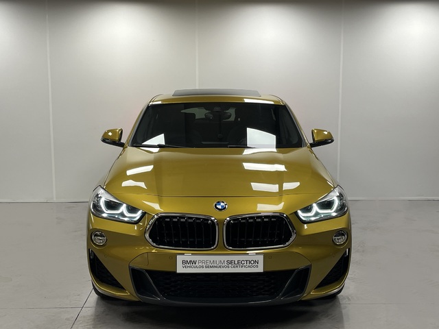 BMW X2 sDrive18d color Oro. Año 2020. 110KW(150CV). Diésel. En concesionario Maberauto de Castellón