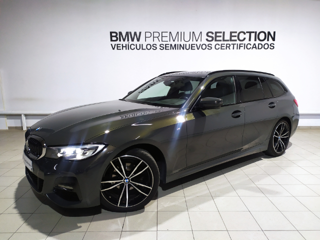 BMW Serie 3 318d Touring color Gris. Año 2020. 110KW(150CV). Diésel. En concesionario Hispamovil Elche de Alicante