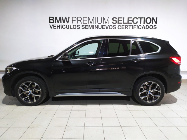 BMW X1 sDrive18d color Negro. Año 2019. 110KW(150CV). Diésel. En concesionario Hispamovil Elche de Alicante