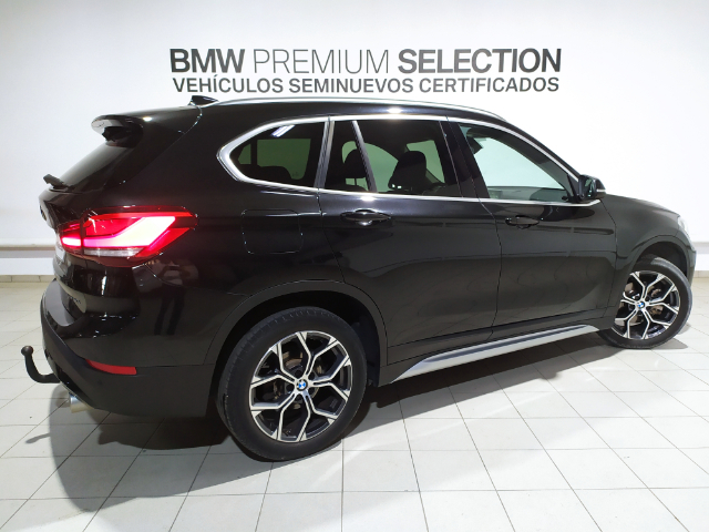 BMW X1 sDrive18d color Negro. Año 2019. 110KW(150CV). Diésel. En concesionario Hispamovil Elche de Alicante