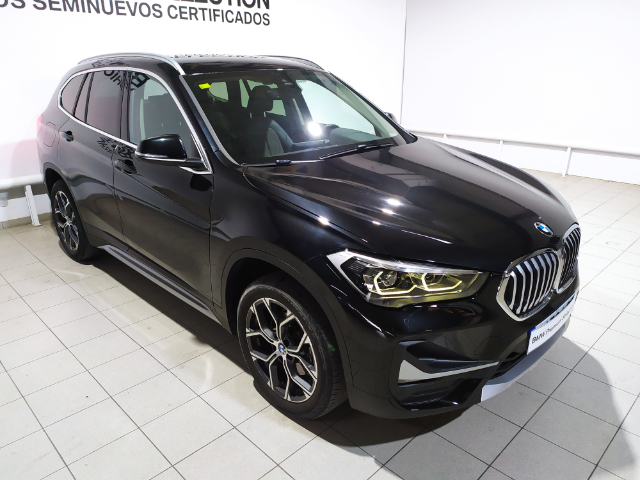 BMW X1 sDrive18d color Negro. Año 2019. 110KW(150CV). Diésel. En concesionario Hispamovil Elche de Alicante