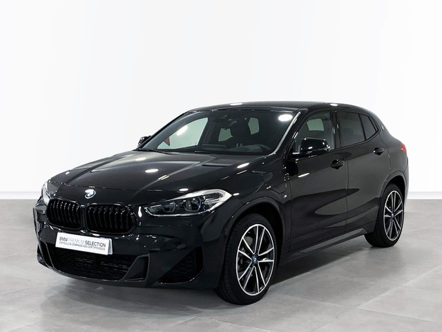 BMW X2 xDrive25e color Negro. Año 2023. 162KW(220CV). Híbrido Electro/Gasolina. En concesionario Engasa S.A. de Valencia