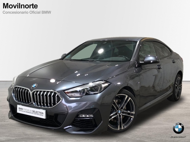 BMW Serie 2 218i Gran Coupe color Gris. Año 2020. 103KW(140CV). Gasolina. En concesionario Movilnorte El Plantio de Madrid