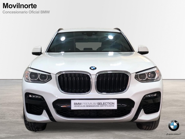 BMW X3 xDrive20d color Blanco. Año 2020. 140KW(190CV). Diésel. En concesionario Movilnorte El Plantio de Madrid