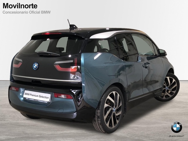 BMW i3 120Ah color Azul. Año 2021. 125KW(170CV). Eléctrico. En concesionario Movilnorte El Plantio de Madrid