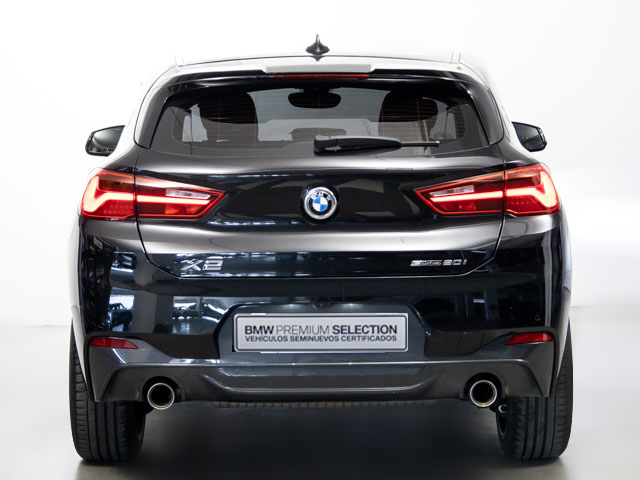 BMW X2 sDrive20i color Negro. Año 2018. 141KW(192CV). Gasolina. En concesionario Fuenteolid de Valladolid