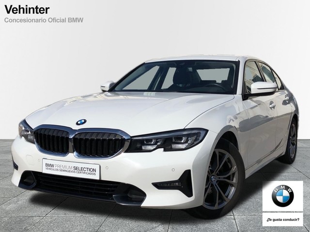 BMW Serie 3 318d color Blanco. Año 2020. 110KW(150CV). Diésel. En concesionario Vehinter Getafe de Madrid