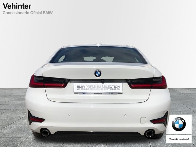 BMW Serie 3 318d color Blanco. Año 2020. 110KW(150CV). Diésel. En concesionario Vehinter Getafe de Madrid