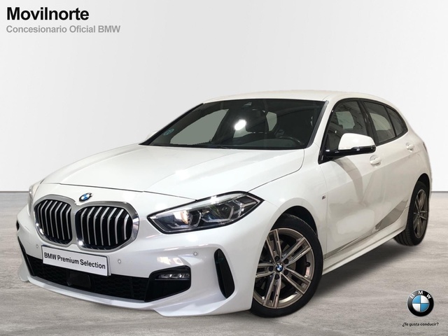 BMW Serie 1 118i color Blanco. Año 2021. 103KW(140CV). Gasolina. En concesionario Movilnorte El Plantio de Madrid