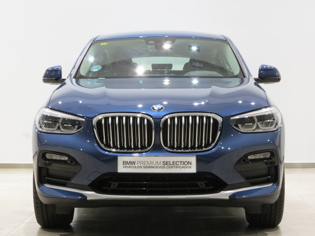 BMW X4 xDrive20d color Azul. Año 2020. 140KW(190CV). Diésel. En concesionario GANDIA Automoviles Fersan, S.A. de Valencia