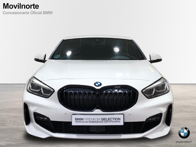 BMW Serie 1 118d color Blanco. Año 2023. 110KW(150CV). Diésel. En concesionario Movilnorte El Plantio de Madrid