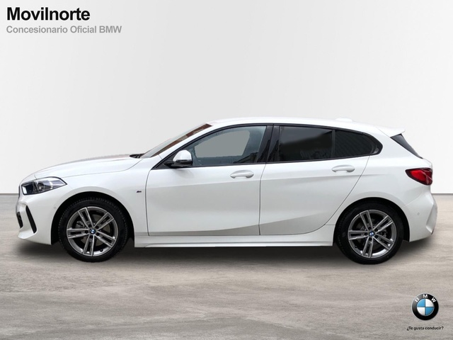 BMW Serie 1 118d color Blanco. Año 2023. 110KW(150CV). Diésel. En concesionario Movilnorte El Plantio de Madrid