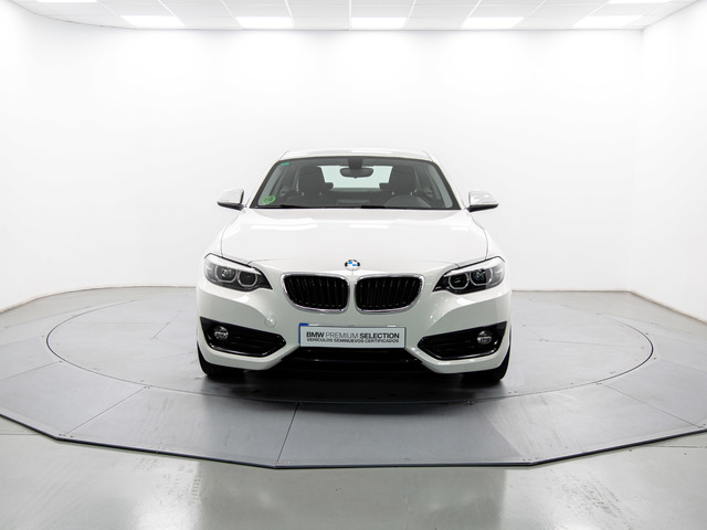 BMW Serie 2 218d Coupe color Blanco. Año 2019. 110KW(150CV). Diésel. En concesionario Movil Begar Petrer de Alicante