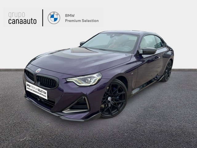 BMW Serie 2 M240i Coupe color Violeta. Año 2022. 275KW(374CV). Gasolina. En concesionario CANAAUTO - TACO de Sta. C. Tenerife