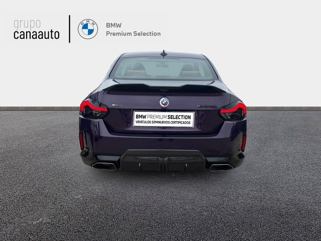 BMW Serie 2 M240i Coupe color Violeta. Año 2022. 275KW(374CV). Gasolina. En concesionario CANAAUTO - TACO de Sta. C. Tenerife